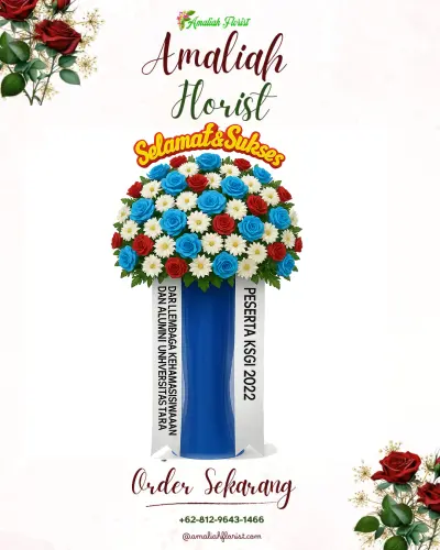 Standing Flower di Tegal Badeng Timur